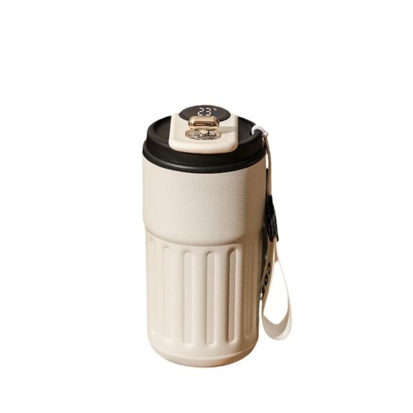 Smart Digital Thermal Bottle 450ml Stainless Steel Portable Coffee Mug - Image 9