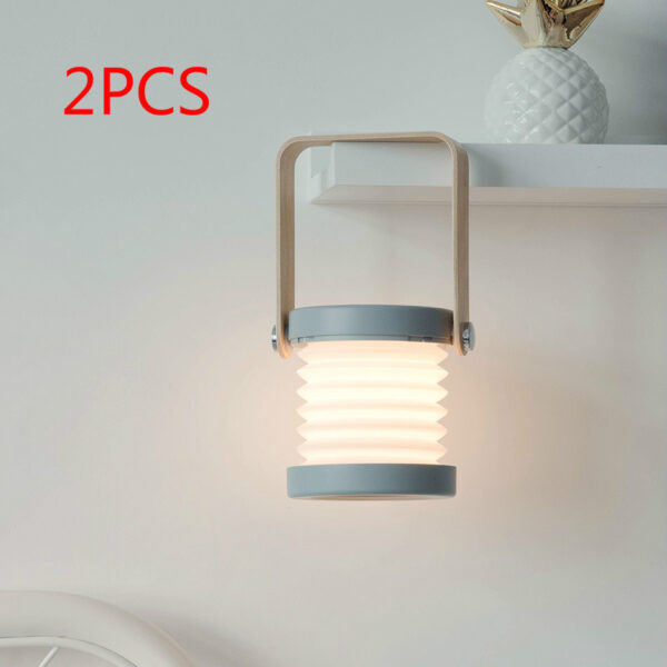Foldable LED Night Light – Touch Dimmable & USB Rechargeable - Image 10