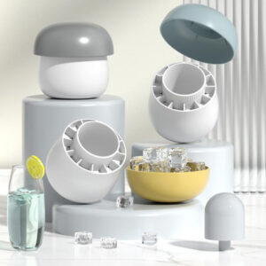 Silicone Mushroom Ice Block Mold – Easy Demolding Ice Maker for Homemade Ice