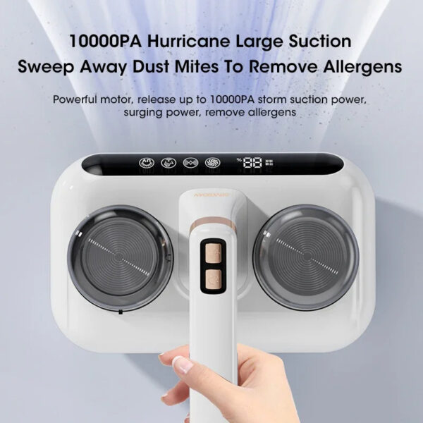 Cordless Mattress Vacuum Mite Remover Cleaner - Image 8