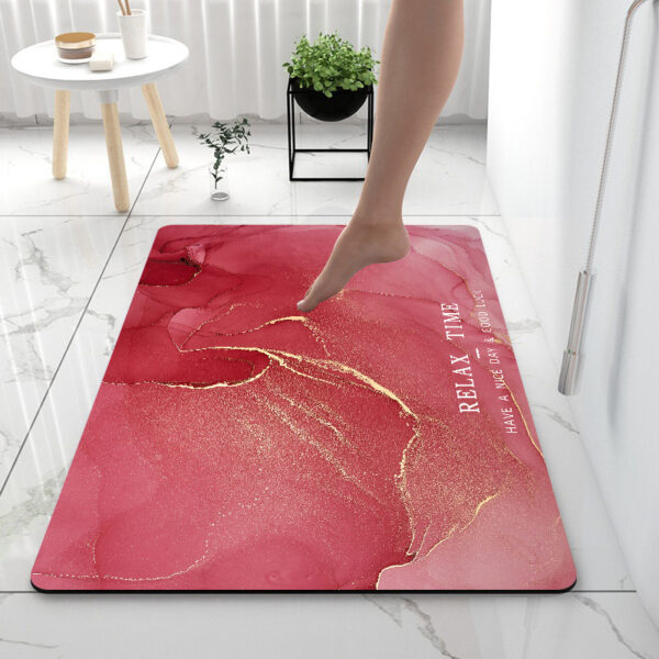Super Absorbent Anti-Slip Diatom Mud Bathroom Mat - Image 2