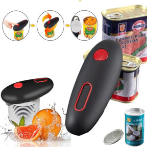 Electric One-Touch Can Opener Portable Kitchen Tool
