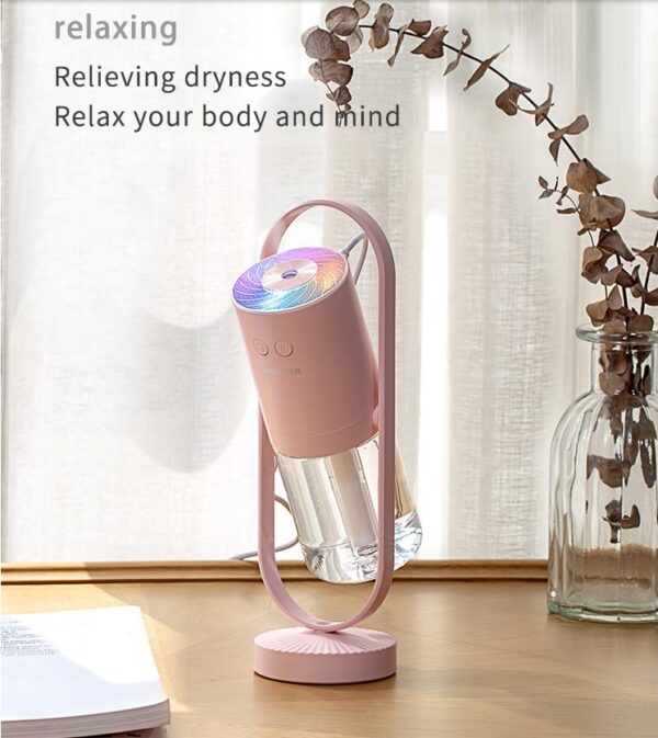 Magic Shadow USB Air Humidifier with Night Light Projection Mini Ultrasonic Mist Maker - Image 8