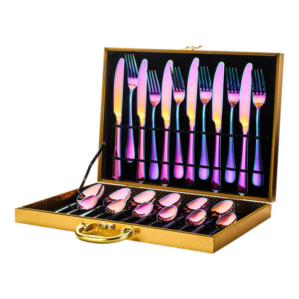 High-end tableware 24 piece set - Image 2