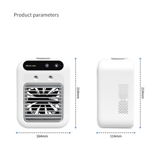Portable Air Cooler & Fan – USB-Powered Air Conditioner for Room, Office - Image 2