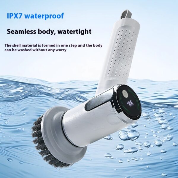 Wireless Electric Cleaning Brush with Smart Display - Image 5