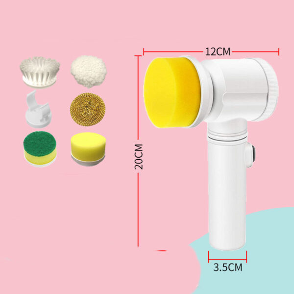 Electric Scrubber Brush – Rechargeable Dishwashing & Kitchen Cleaner - Image 6