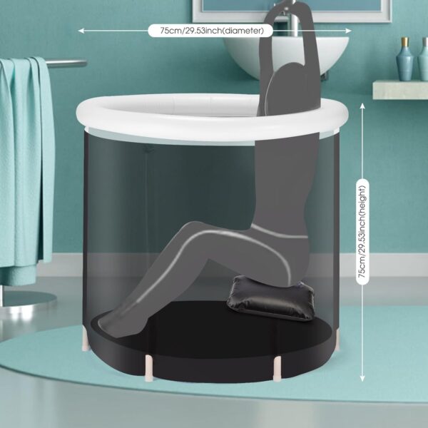 Portable Foldable Ice Bath Tub for Recovery and Therapy - Image 4