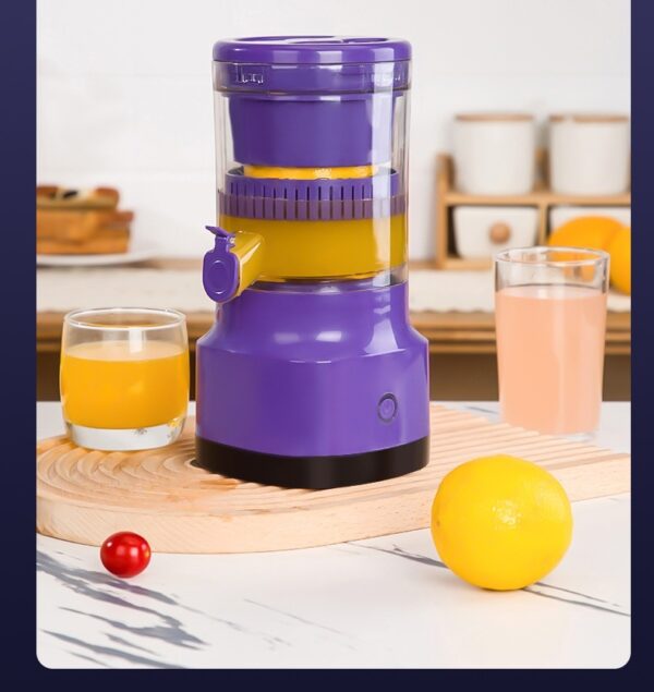 Electric USB Rechargeable Citrus Juicer – Portable Orange & Lemon Squeezer - Image 8