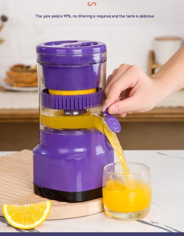 Electric USB Rechargeable Citrus Juicer – Portable Orange & Lemon Squeezer - Image 7