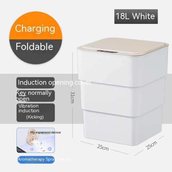 Smart Touchless Trash Can – Auto-Open, UV Sterilize, Waterproof - Image 7