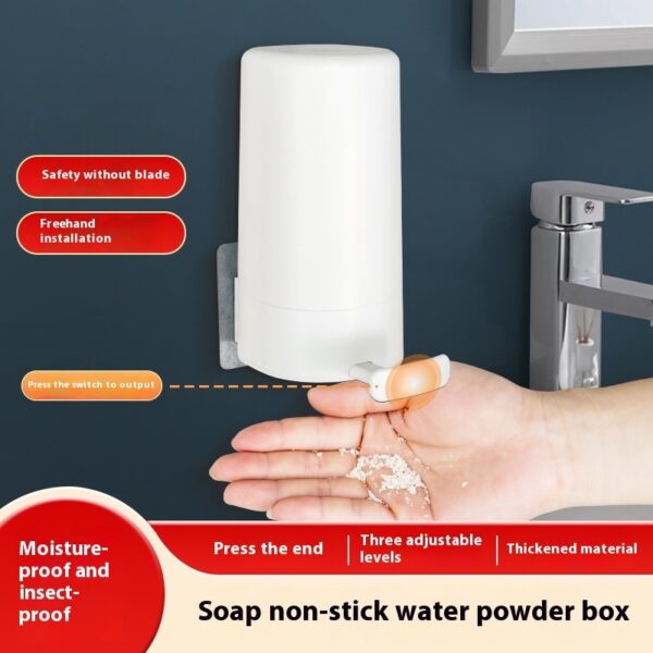 Soap Grinder Dispenser – Wall-Mounted Soap Box with Adjustable Powder Output - Image 7