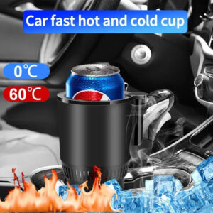 Smart Car Cup Holder – Heating & Cooling with Temperature Control