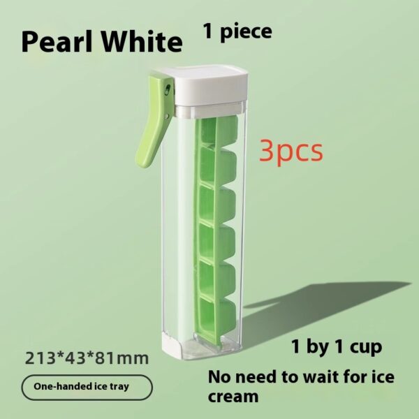 Ice Cube Mold with One-Touch Release and Storage Box – Food Grade Ice Maker - Image 4