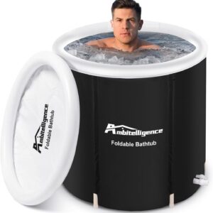 Portable Foldable Ice Bath Tub for Recovery and Therapy