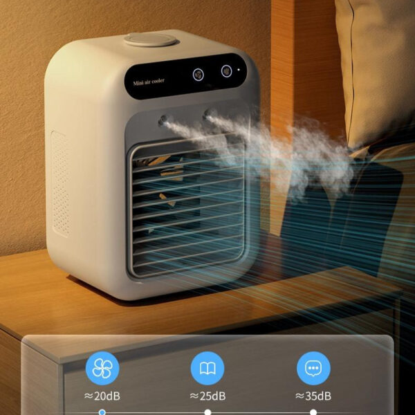Portable Air Cooler & Fan – USB-Powered Air Conditioner for Room, Office - Image 5