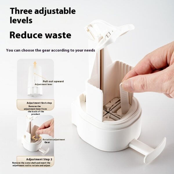 Soap Grinder Dispenser – Wall-Mounted Soap Box with Adjustable Powder Output - Image 2