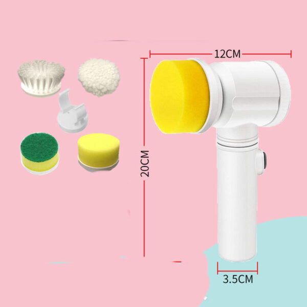 Electric Scrubber Brush – Rechargeable Dishwashing & Kitchen Cleaner - Image 3