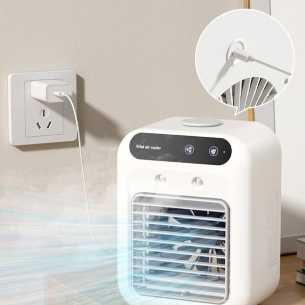 Portable Air Cooler & Fan – USB-Powered Air Conditioner for Room, Office - Image 3