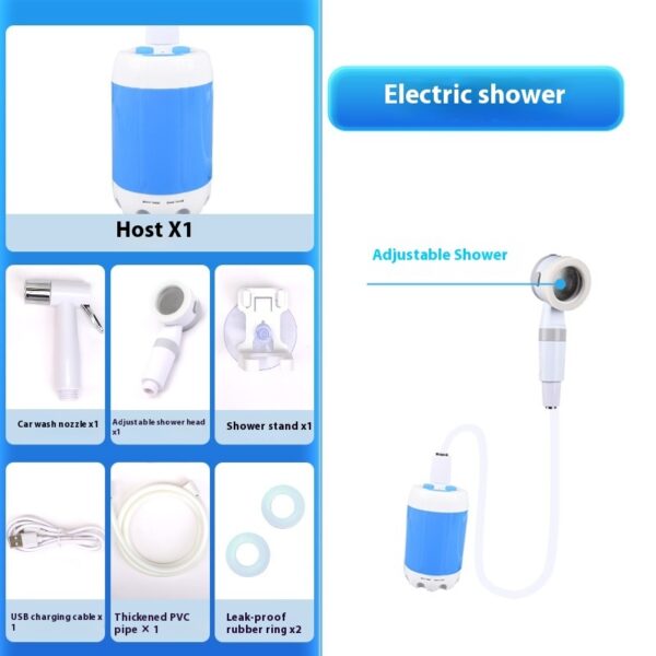 Portable Electric Outdoor Shower for Camping & Hiking - Image 8