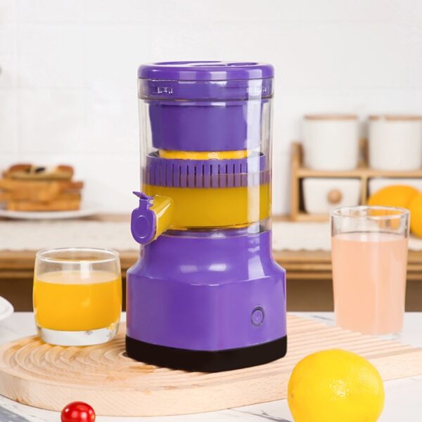 Electric USB Rechargeable Citrus Juicer – Portable Orange & Lemon Squeezer - Image 5