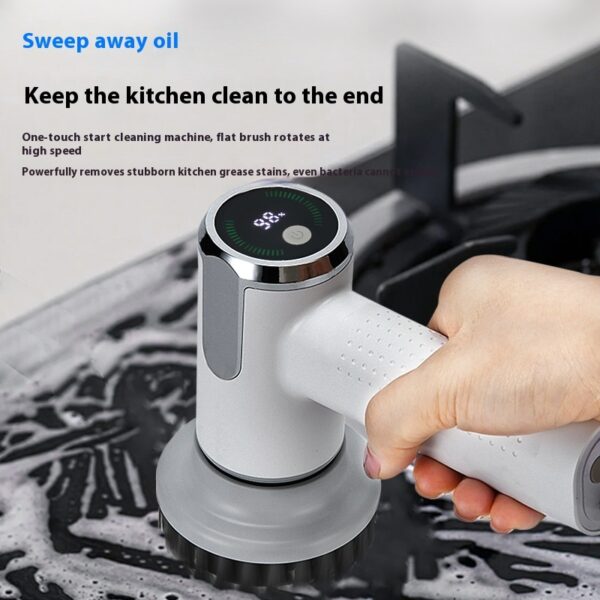 Wireless Electric Cleaning Brush with Smart Display - Image 7