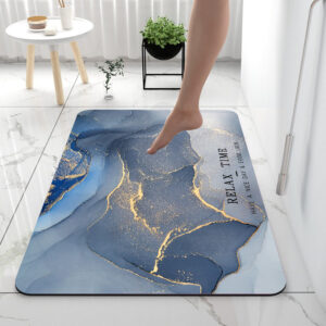 Super Absorbent Anti-Slip Diatom Mud Bathroom Mat