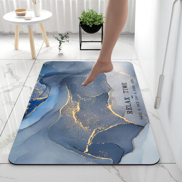 Super Absorbent Anti-Slip Diatom Mud Bathroom Mat