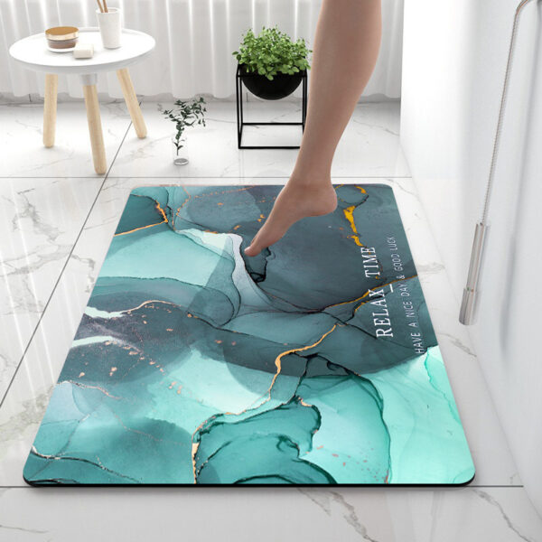 Super Absorbent Anti-Slip Diatom Mud Bathroom Mat - Image 7