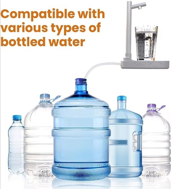 Smart Automatic Water Dispenser with Stand and Extension Pipe - Image 8