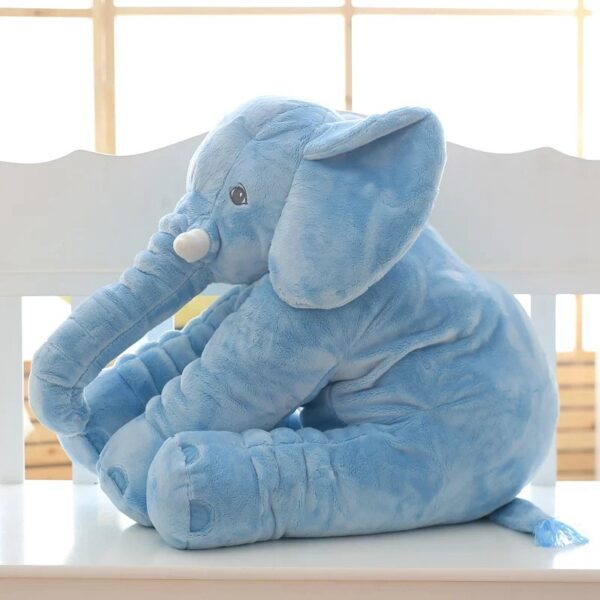 Soft Comfort Elephant Plush Toy Pillow – Ideal for Sleeping Baby and Child - Image 5