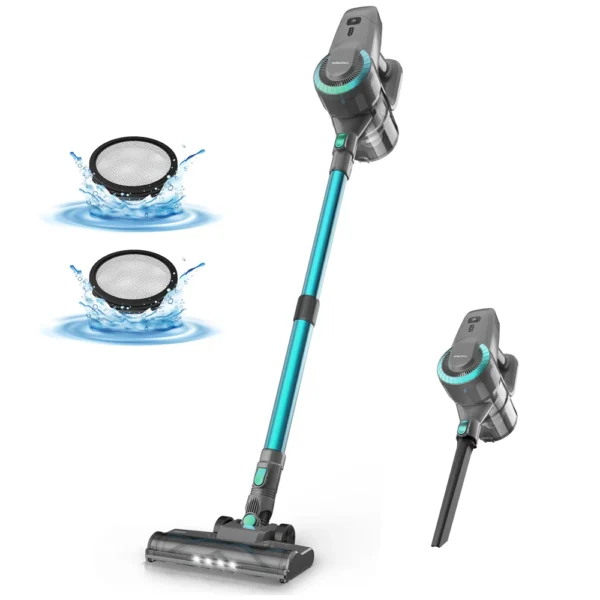 Yisora N300 Cordless Vacuum Cleaner – 20Kpa, Ultra Lightweight - Image 8