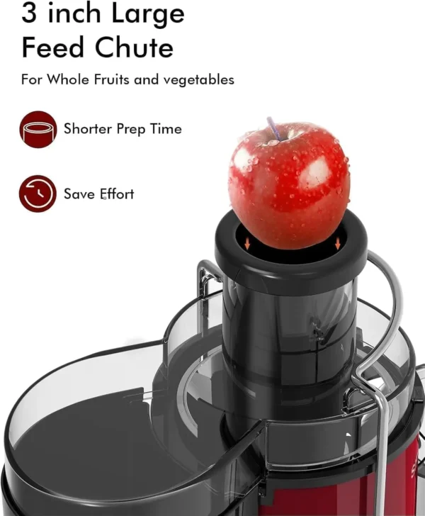 Centrifugal Juicer by SiFENE – 800W, 3" Big Mouth, BPA-Free - Image 3